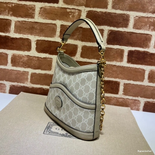 Hyper Peter with shoulder Interlocking GUCCI G Large bag 0725